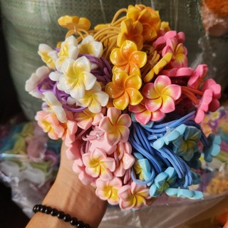 SET 4 DÂY BUỘC TÓC HOA SỨ HÈ DU LỊCH