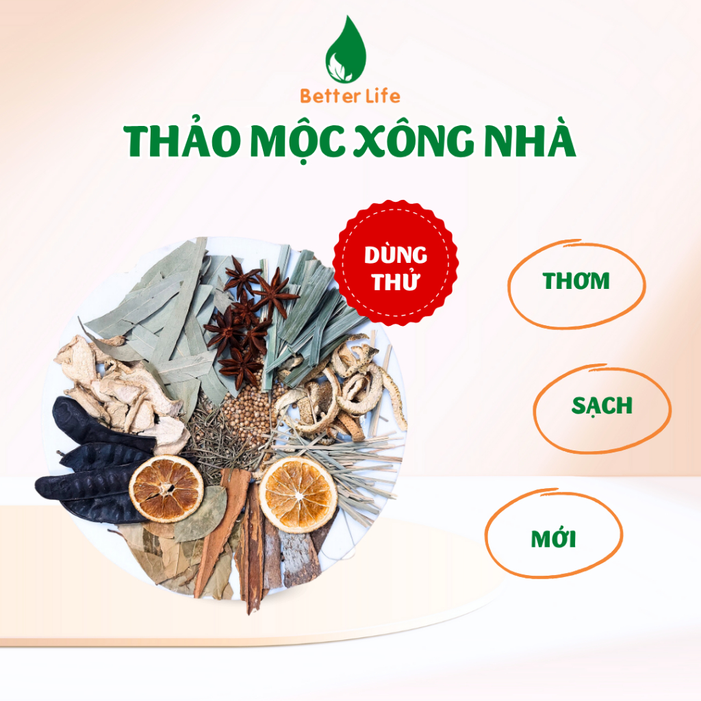 Thảo mộc xông nhà tẩy uế nhiều loại [MẪU THỬ] giúp thanh tẩy nhà cửa, xua đuổi côn trùng