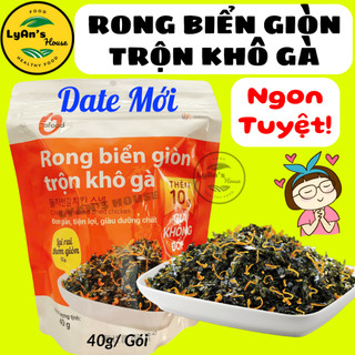  RONG BIỂN GIÒN TRỘN KHÔ GÀ Trộn Cơm  Rắc Cơm  Hải Sản Rong biển Ăn liền Hàn Quốc OFood món ăn vặt ăn sáng bé ăn dặm 