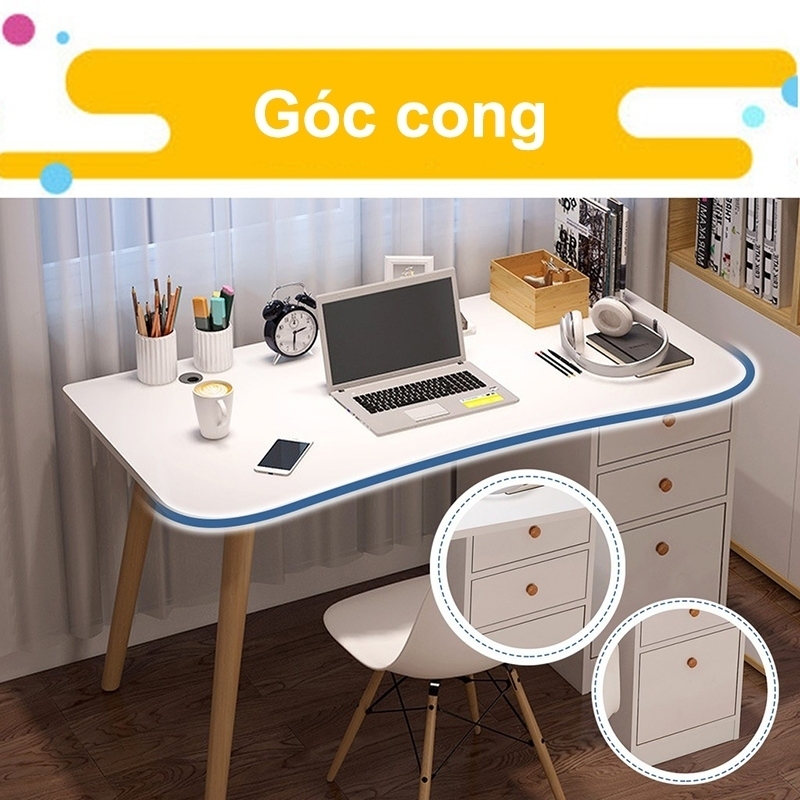 Bàn Làm Việc Chân Tròn Đa Năng,  Phong Cách Dùng Học Tập Làm Việc Cho Học Sinh Lắp Ghép Tiện Ích | BigBuy360 - bigbuy360.vn