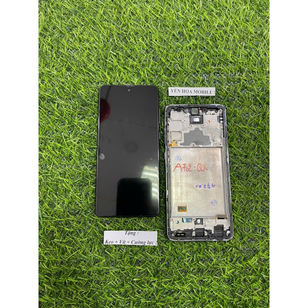 Màn hình thay thế samsung A72 / A725F - Liền khung - MÃ QX (incell)