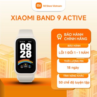 Đồng Hồ Thông Minh Xiaomi Smart Band 9 Active Chính Hãng BH 12 Tháng