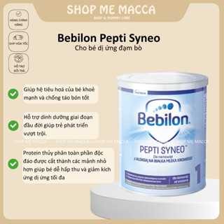 Sữa thuỷ phân toàn phần Bebilon Pepti Syneo cho bé dị ứng đạm bò 400g