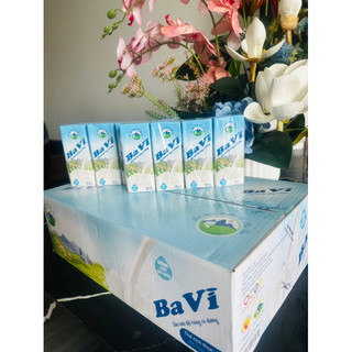  Thùng Sữa Tươi Tiệt Trùng Ba Vì 180ml x48 Hộp   Công Ty Cổ Phần Sữa Ba Vì   