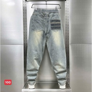   Mã SKAMLTSM9 giảm 10% đơn 99K  Quần Jean Nam Lưng Thun Chất Demin Co Giãn Quần Bò Dây Rút Thời Trang TP ms100 