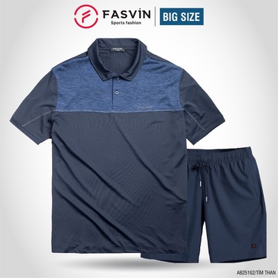 Bộ quần áo nam BIG SIZE Fasvin AB25162.HN chất liệu tốt kiểu dáng đẹp