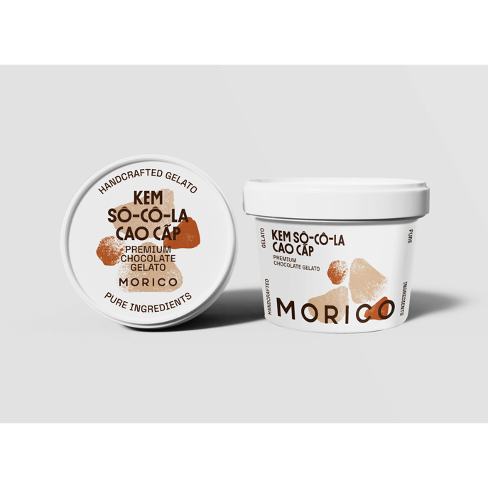 PREMIUM. Premium Chocolate (Kem gelato sô-cô-la)