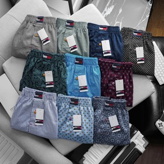  Quần đùi nam mặc nhà cotton  Quần mặc ngủ  lót đùi bigsize 90kg - 3bros Quần Ngủ Le 