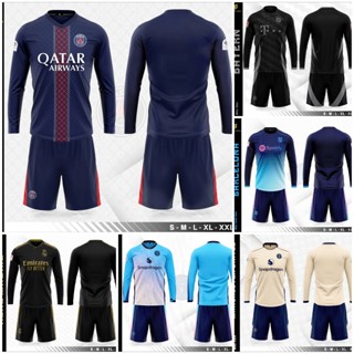 Quần áo bóng đá tay dài sao việt câu lạc bộ đội tuyển logo thêu, đồ đá banh tay dài mới nhất Vải thun lạnh cao cấp