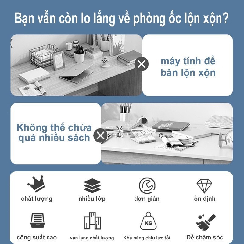 Bmzar Kệ sách gỗ đa năng có khả năng tận dụng không gian cao và đa chức năng trang trí và lưu trữ | BigBuy360 - bigbuy360.vn
