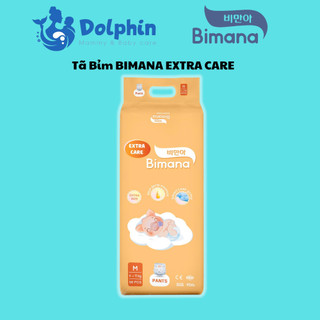  Tã Bỉm Bimana Extra Care siêu tiết kiệm thấm hút vượt trội 
