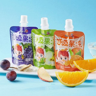 NƯỚC THẠCH  TRÁI CÂY 3 VỊ (CAM TÁO NHO)