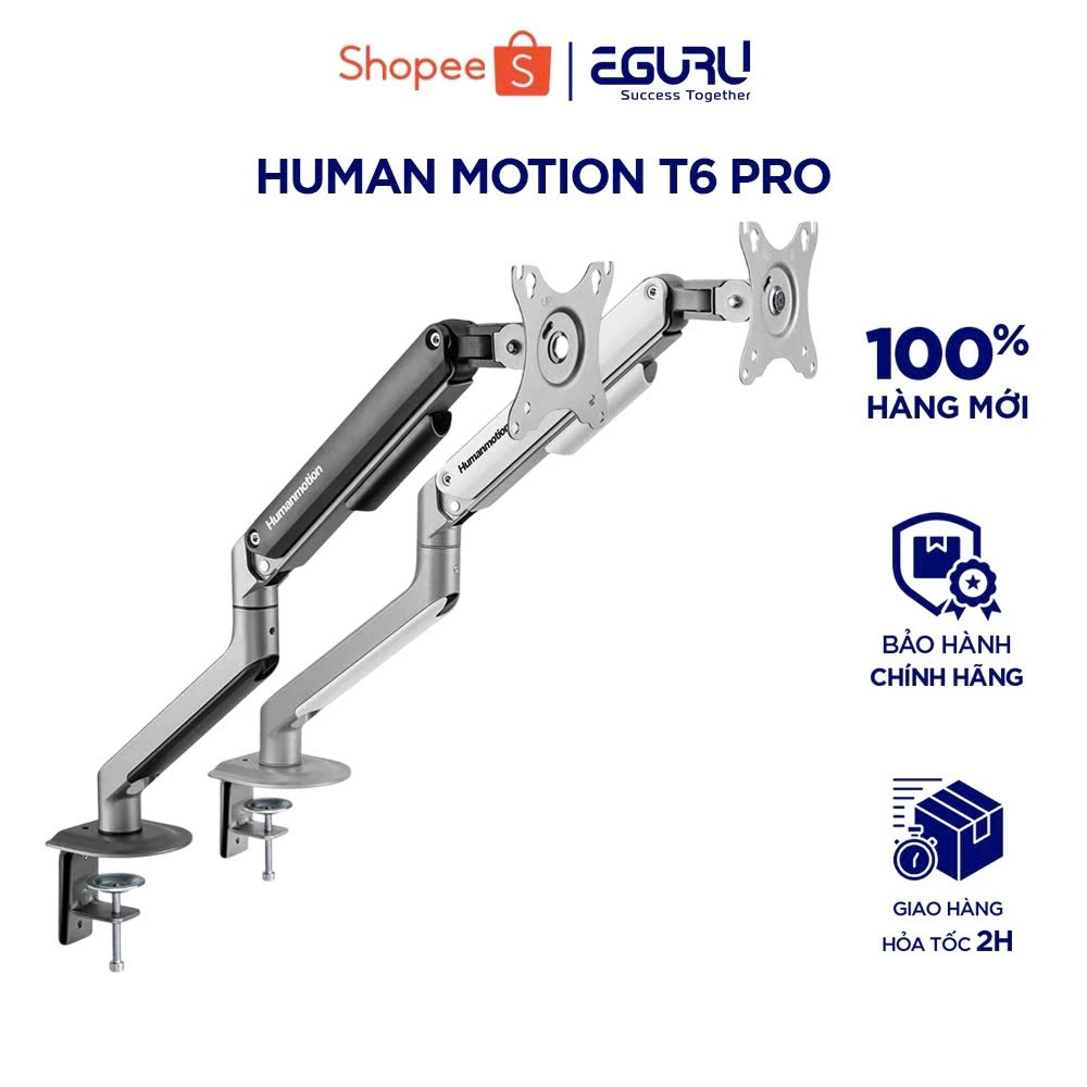 Giá treo màn hình Human Motion T6 Pro | Bảo hành 12 tháng