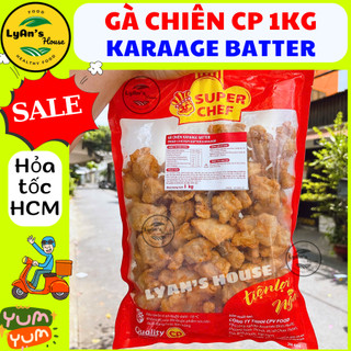 1kg GÀ VIÊN KARAAGE BATTER tẩm bột chiên giòn gà rán CP gói 1kg sỉ gà rán CP gà chiên giòn giá tốt ăn vặt An Phát Phát 