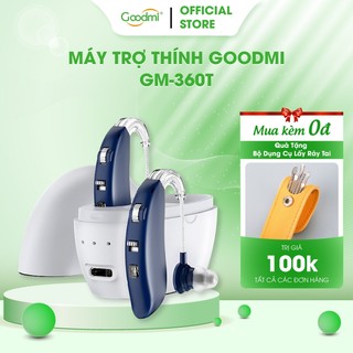 Bộ Máy Trợ Thính 2 Tai Sạc Điện Dành Cho Người Già Goodmi GM-360T