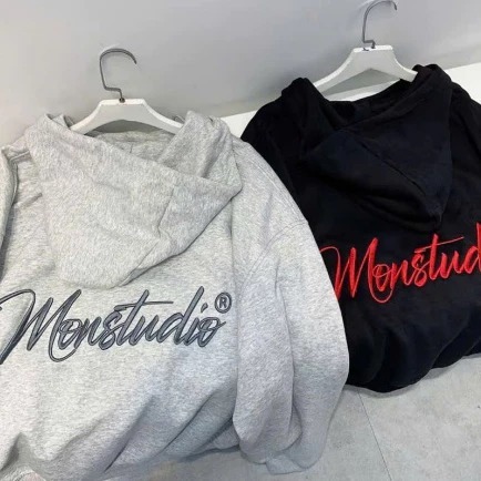 Áo Khoác Nỉ , ÁO Khoác Hoodie Zip Form Boxy MON Có Nút Bấm, Thêu nổi ,Có Túi Trong UNISEX NAM NỮ 2026 | BigBuy360 - bigbuy360.vn