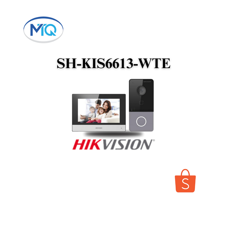 Bộ kít chuông cửa màn hình SH-KIS6613-WTE