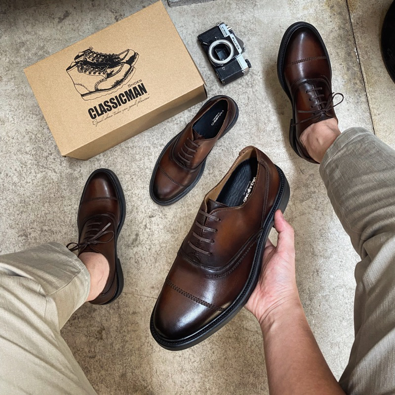 [GIÀY OXFORD] ®VAGAB0ND VER2 Patina Dark-Brown, giày tây giày công sở màu nâu
