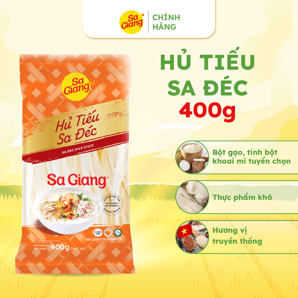 [SA GIANG] - Hủ tiếu Sa Đéc 400g