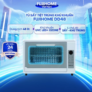  Tủ sấy tiệt trùng UV khử khuẩn đa năng 48 Lít Fujihome tủ sấy diệt khuẩn thiết bị dụng cụ y tế spa bình sữa bát đĩa 