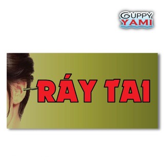 Sticker Trang Trí Tiệm TÓC, TRANG ĐIỂM - Dán Kính, Dán Tường, Độ Dính Cao, Có Khả Năng Chống Nước, KT 30x15cm
