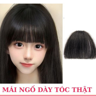 Tóc Mái Ngô Dày Cao Cấp Từ Tóc Thật - Đẹp Như Tóc Thật Của Bạn, Không Bát