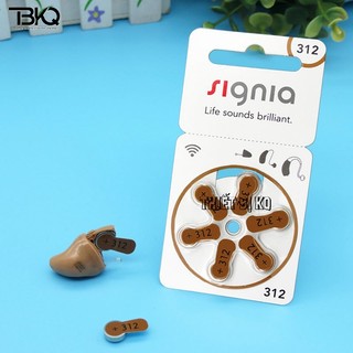 Pin máy trợ thính S312 PR41 Signia Made in Germany Vỉ 6 viên
