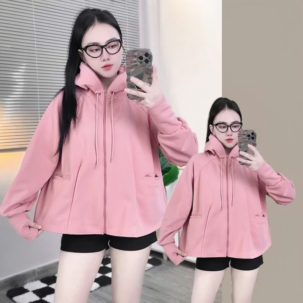 Áo chống nắng Nữ, Chất UMI Hàn dày dặn cản tia UV mới nhất