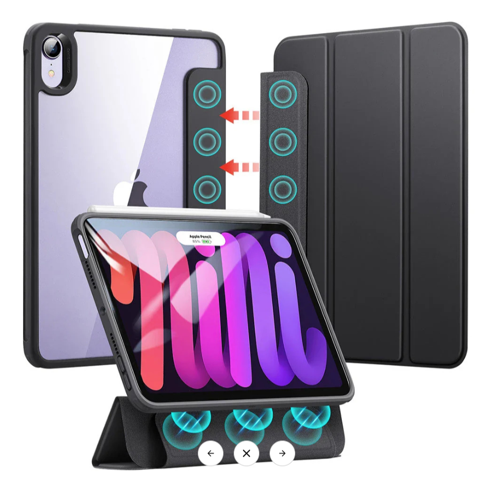 Bao da iPad mini 7/mini 6 ESR Rebound Hybrid Case - Màu đen