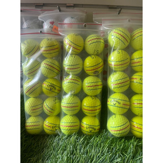 Bóng golf Calaway màu vàng độ mới 90-95%