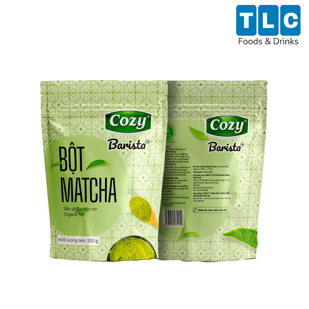 Bột Matcha Cozy 200g