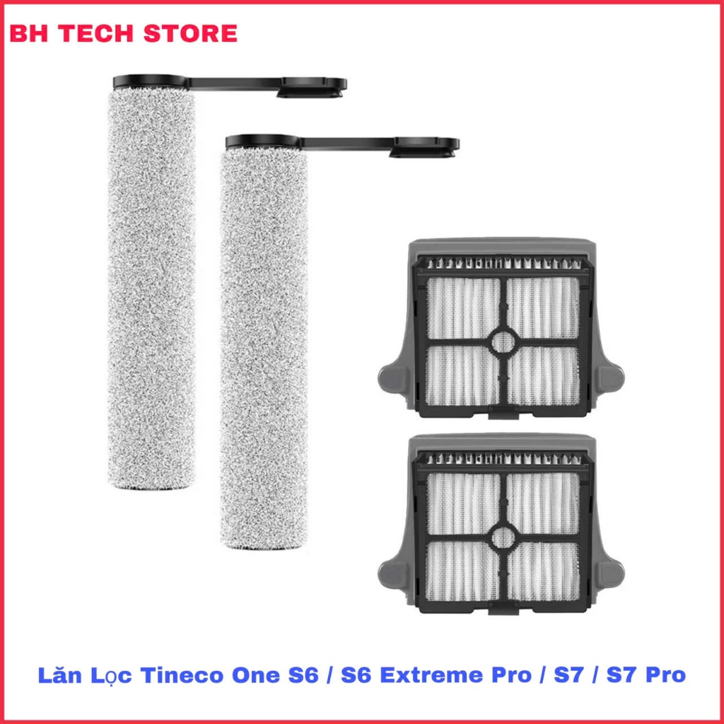 Bộ phụ kiện Lăn Lọc Tineco One S6 / S6 Pro / S7 / S7 Pro .( Dùng cho máy nội địa )