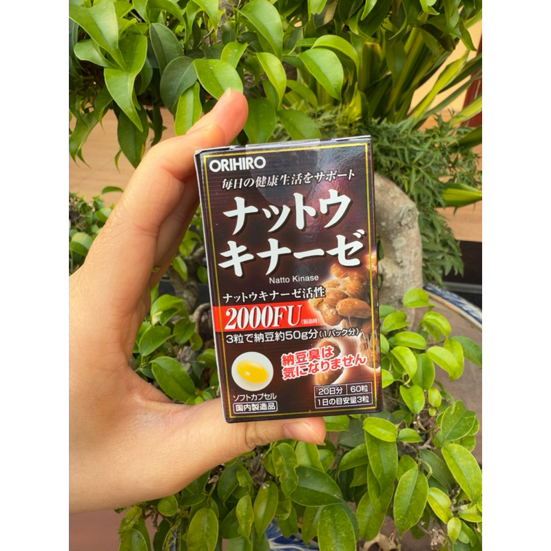 Viên Uống Hỗ Trợ Tai Biển Đột Quy. Nattokinase 2000 ORIHIRO