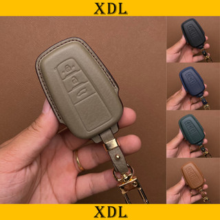  Bao da chìa khoá xe ô tô Toyota Cross và Altis  bọc chìa khoá xe hơi da bò thật TOY_D3 