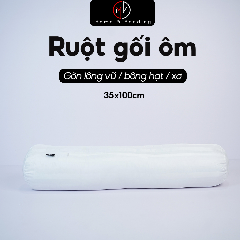 Ruột Gối Ôm MK Home Bedding Gòn Lông Vũ / Gòn Bi, Fullsize