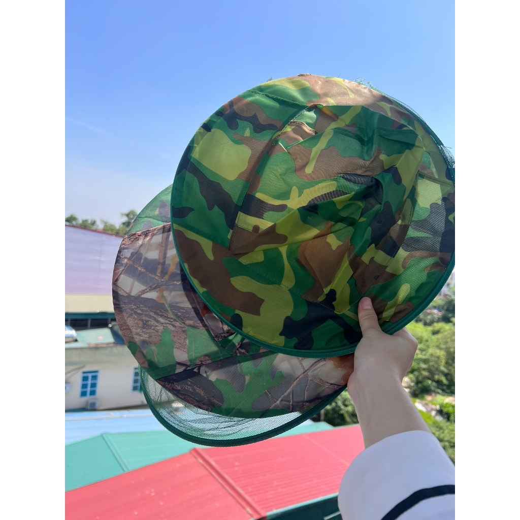 Mũ lưới nuôi,bắt ong.Mũ lưới chống côn trùng,mũ lưới câu cá,đi rừng.