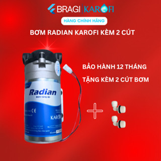 Bơm Tăng Áp 24V Radian Karofi Chính Hãng dành cho Máy Lọc Nước RO Có Tem Karofi Bảo Hành 12 Tháng