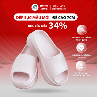  NEW Dép Bánh mì TM03 Nữ đế cao đúc nguyên khối chất liệu nhựa Eva cao cấp -D25- 03  