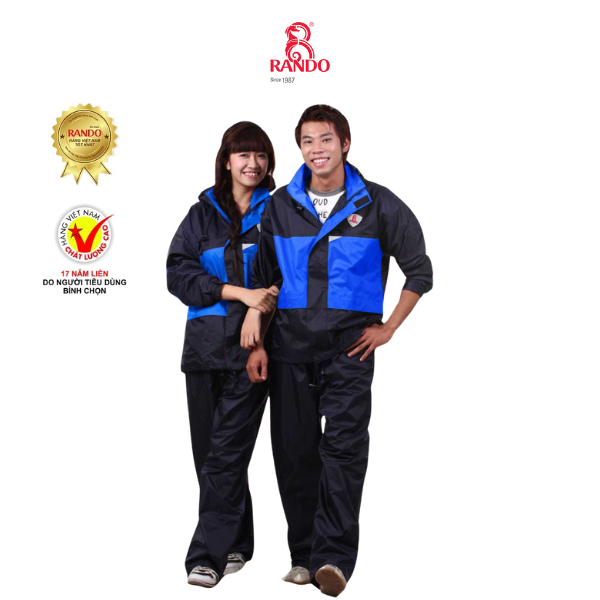 BỘ ÁO MƯA RB8 RANDO - Thương hiệu Rando, chính hãng, cao cấp - ASNM-88