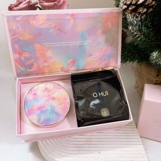 Set cushion Ohui hoa bản limited 2025 phấn nước tặng kèm 2 lõi