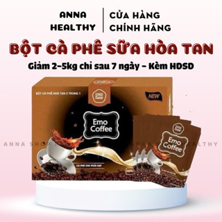   KÈM QUÀ  Emo Coffee Giảm Cân Thơm Ngon  Bột Cafe Giảm Cân Cấp Tốc  giam mo bung 