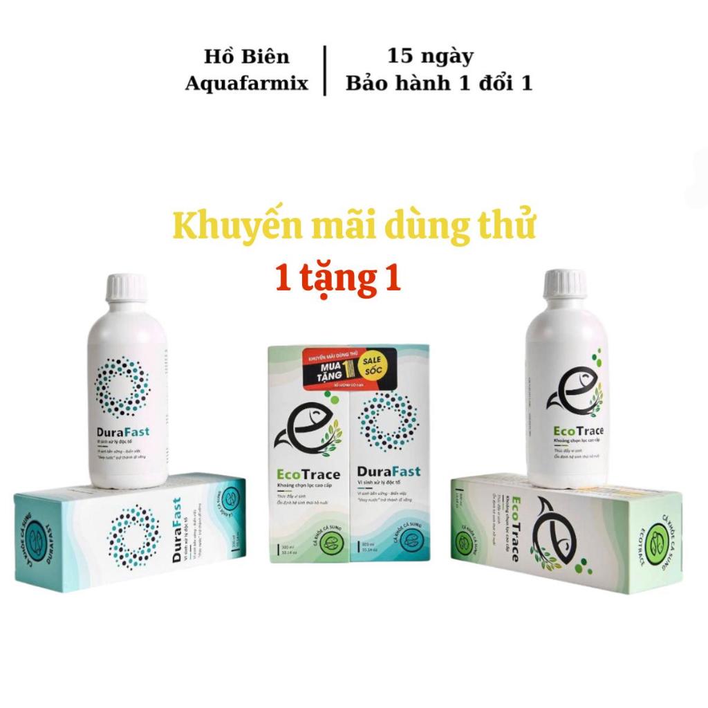 Combo DuraFast & EcoTrace - Giải Pháp Toàn Diện Cho Hồ Cá Khỏe Mạnh Khoáng Cao Cấp Dùng Cho Hồ Cá, X
