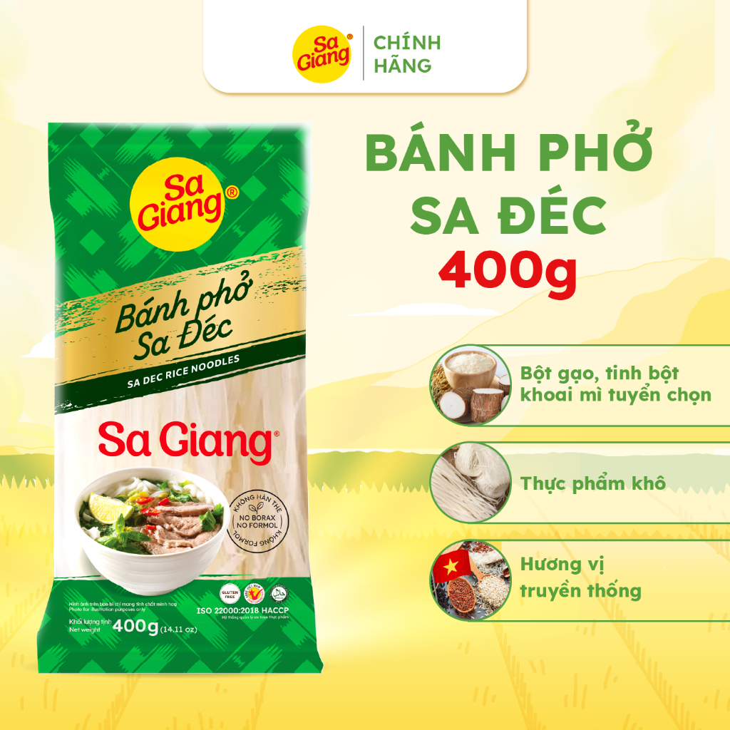 [SA GIANG] - Bánh Phở Sa Đéc 400g