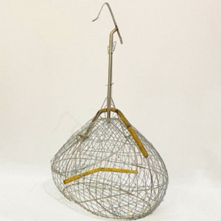  Lồng bẫy INOX quả đào hàng xịn cứng cáp 2 loại khuyên mào chất liệu inox xịn không gỉ Lồng bẫy chim chào mào inox 