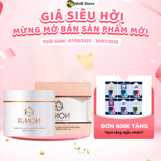 Kem Dưỡng RMON White Label Dia Whitening Cream Hỗ Trợ Ủ Trắng và Make-Up Da Body 200ml