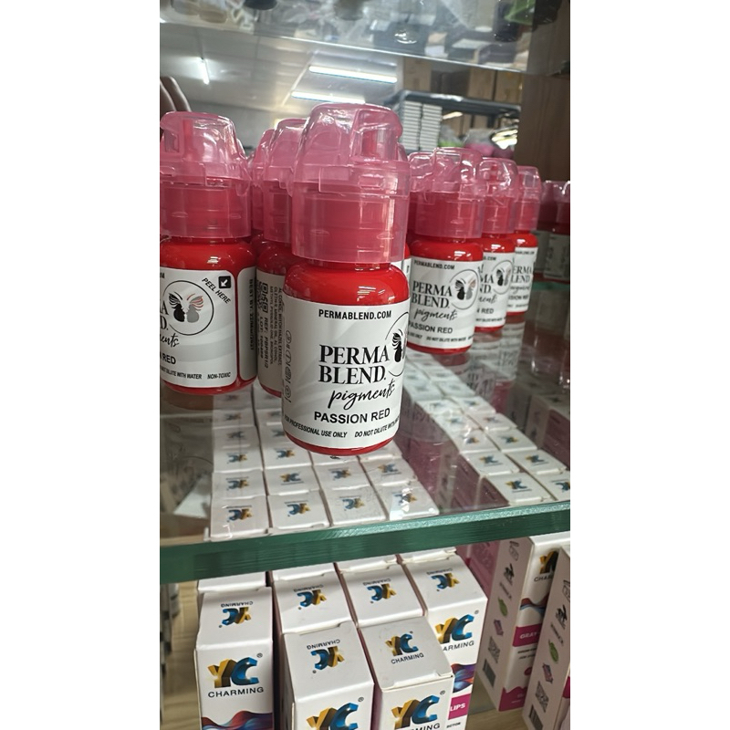 Mực môi, mày perma