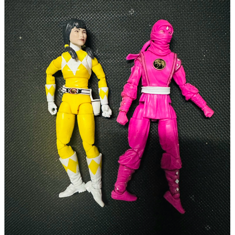 Mô Hình Power Ranger Lightning Collection Mighty Morphin Yellow Ranger Hasbro Siêu Nhân Vàng Morphin