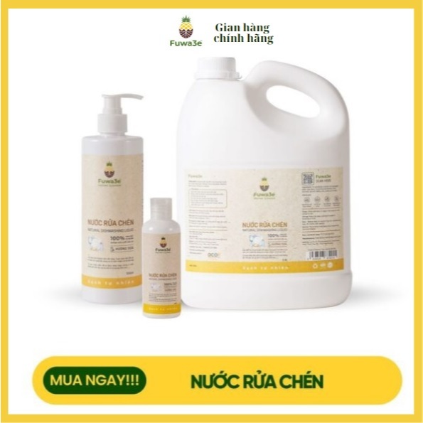 Nước rửa chén Fuwa3e