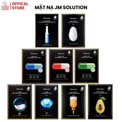 Mặt nạ JM Solution Cấp Ẩm Dưỡng Trắng Chống Lão Hóa Phục Hồi Da Chăm Sóc Da Toàn Diện