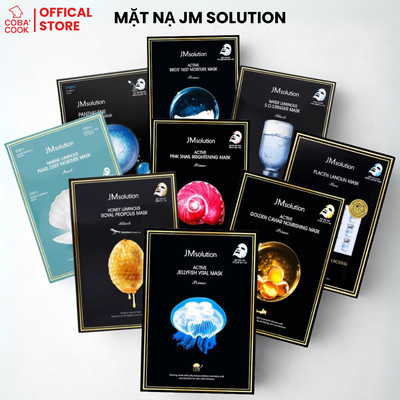 Mặt nạ JM Solution Dưỡng Trắng Căng Bóng Da Phục Hồi Da Ngừa Nếp Nhăn